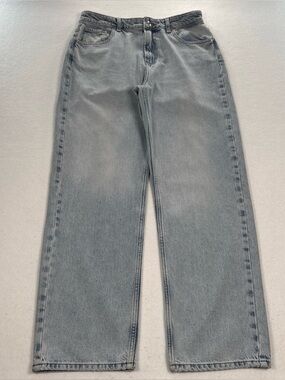 We The Free People The Pacifica High Rise Slim Straight Jeans Women 31 Ankle